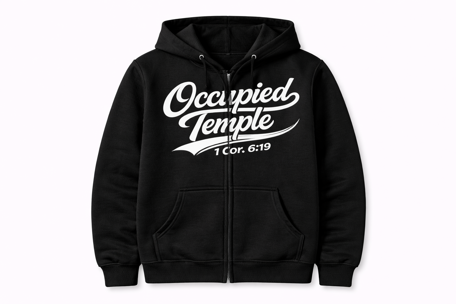 Occupied Temple- Full Zip Hoodie
