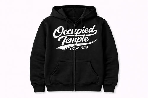 Occupied Temple- Full Zip Hoodie