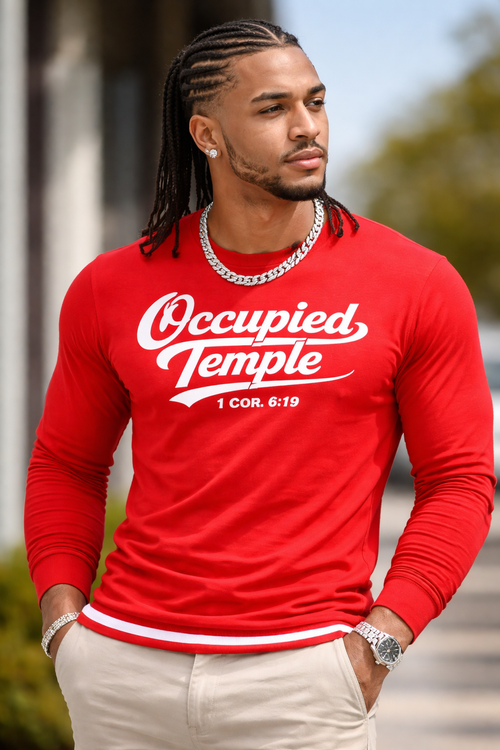Occupied Temple - Styled Long Sleeve Shirt