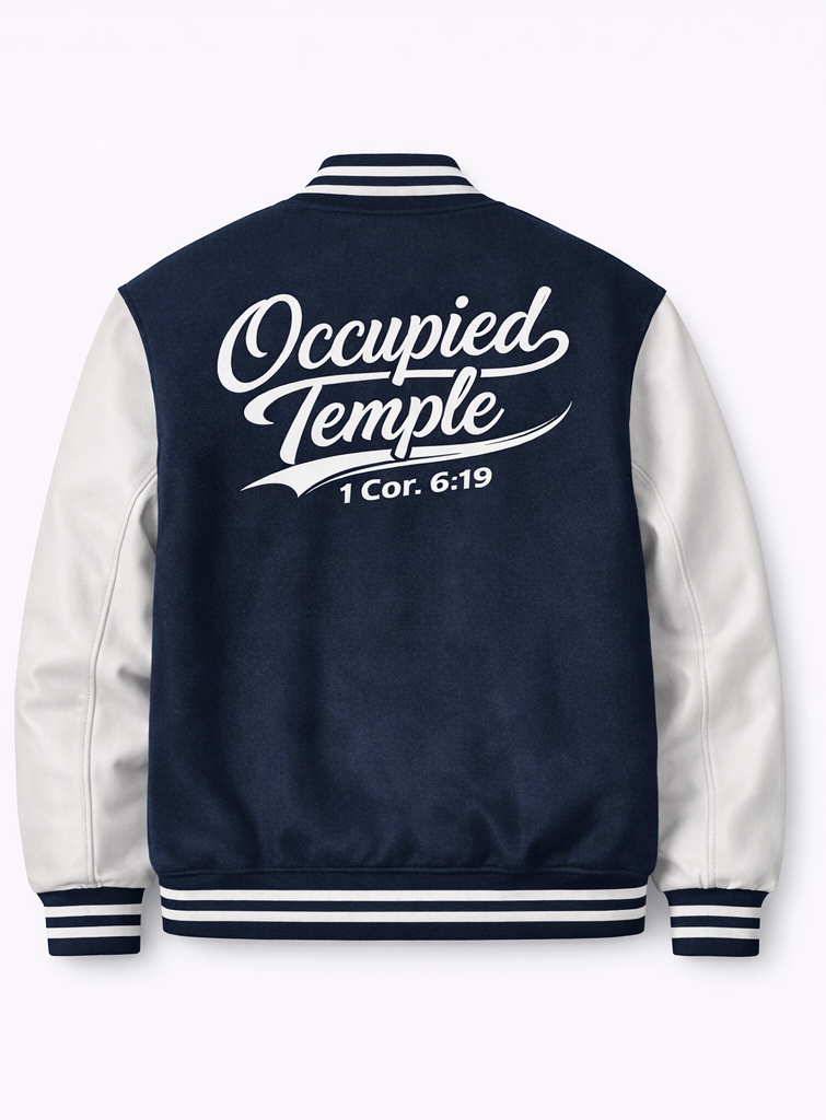 Occupied Temple- Varsity Jacket