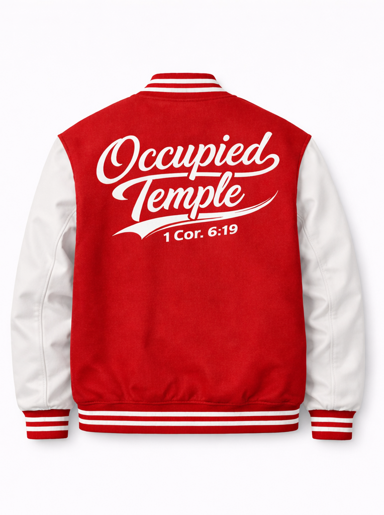 Occupied Temple- Varsity Jacket