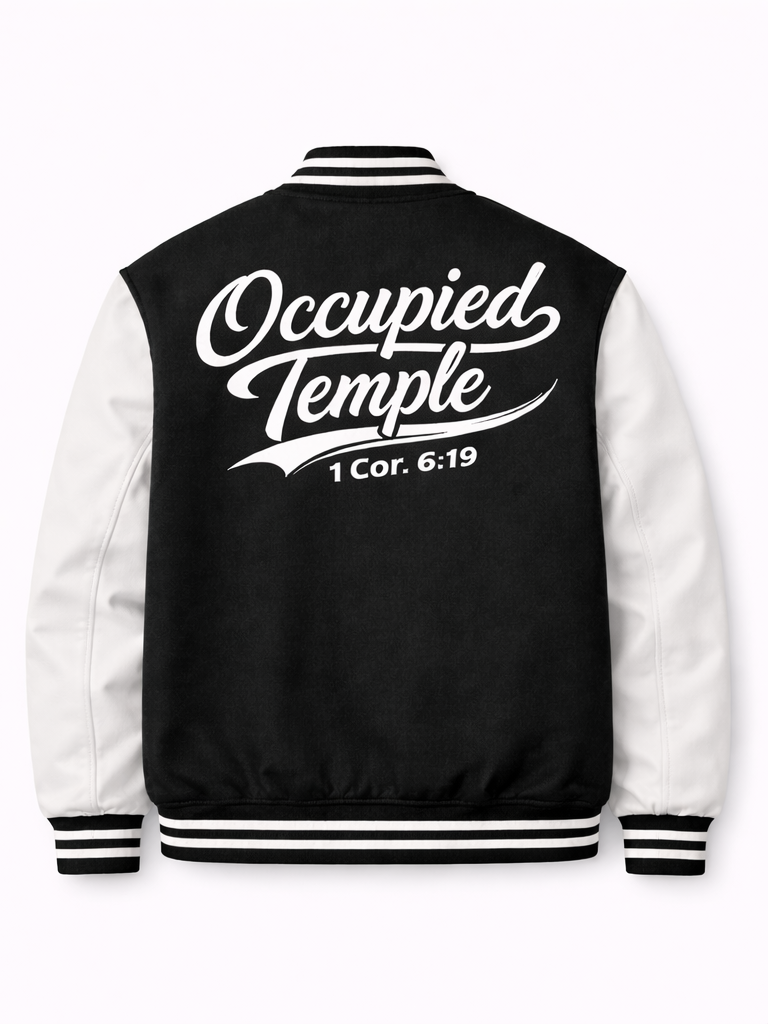 Occupied Temple- Varsity Jacket