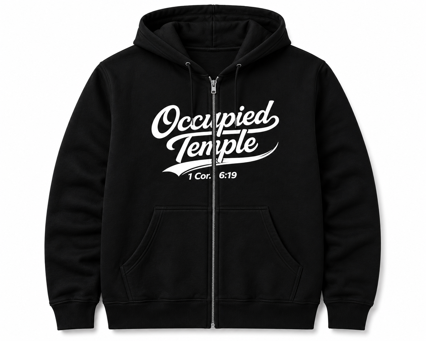 Occupied Temple- Full Zip Hoodie