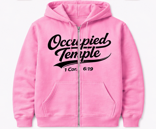Occupied Temple- Full Zip Hoodie
