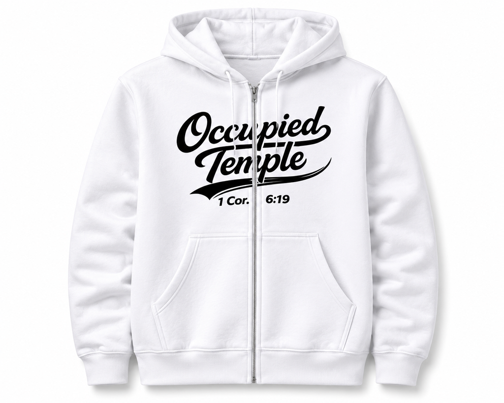 Occupied Temple- Full Zip Hoodie