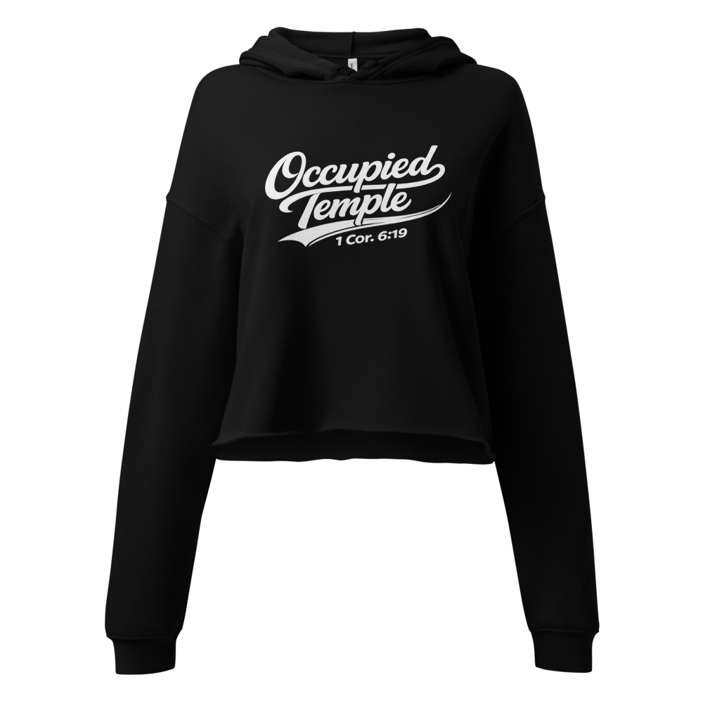 Occupied Temple- Woman's Crop Hoodie