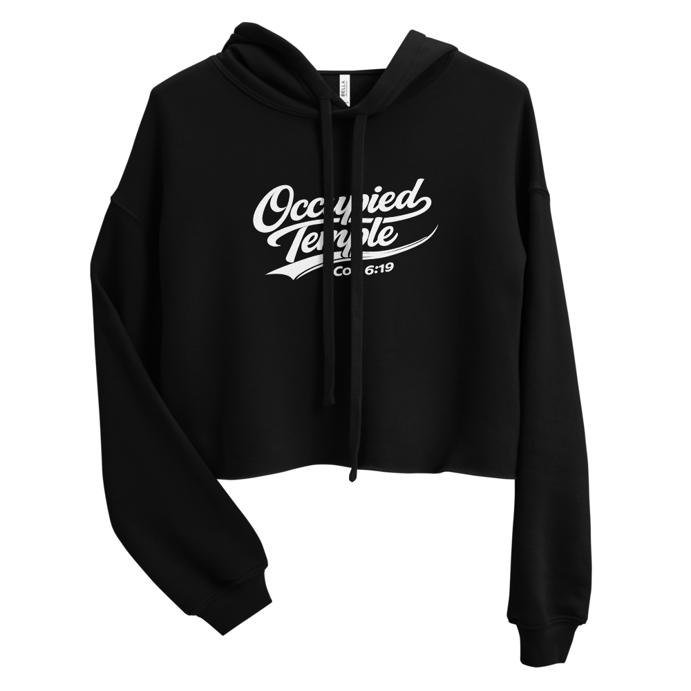 Occupied Temple- Woman's Crop Hoodie